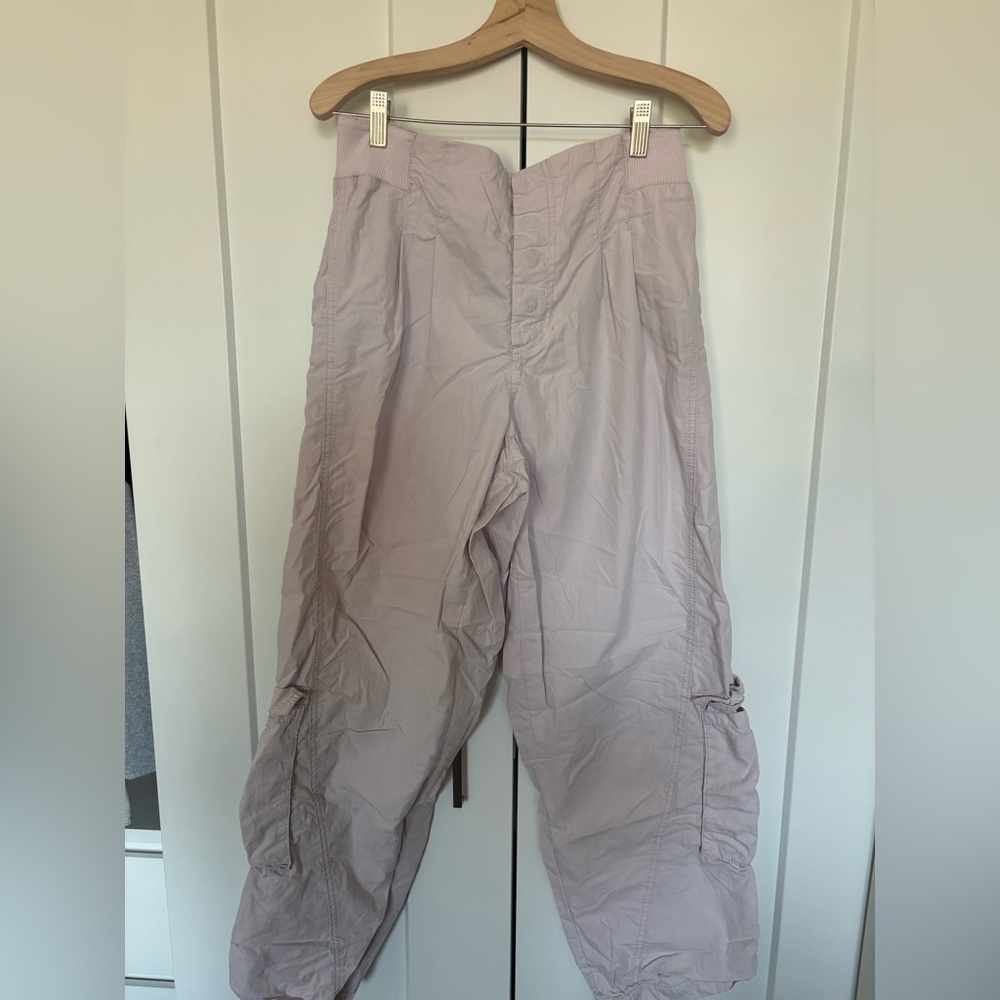 Free People Movement Mesmerize Me Cargo Pants Lilac